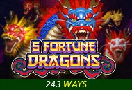 Spadegaming : 5 Fortune Dragons - IDAGENT138